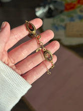 Load image into Gallery viewer, Smoky Quartz Gold Filled Bracelet 7.25”
