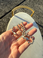 Load image into Gallery viewer, Vintage 90s Italian Ball Chain Sterling Silver Necklace 16”
