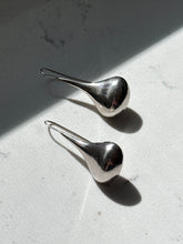 Load image into Gallery viewer, Mexico Vintage Sterling Silver Large Teardrop Earrings
