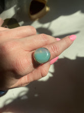 Load image into Gallery viewer, Teal Quartz Sterling Silver Ring
