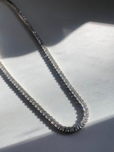 Load image into Gallery viewer, Chunky CZ Sterling Silver Tennis Chain
