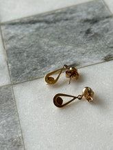 Load image into Gallery viewer, Vintage 14k Gold Opal Dangle Earrings
