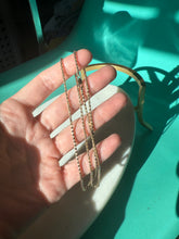 Load image into Gallery viewer, Italian Dainty Gold Vermeil Chain 22”
