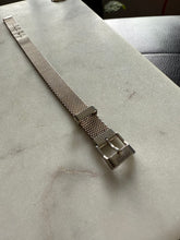 Load image into Gallery viewer, Mesh Buckle Sterling Silver Bracelet 6”-7”
