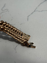 Load image into Gallery viewer, Antique 1/20 12k Gold Fill Curb Bracelet 8”
