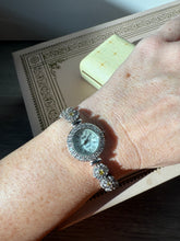 Load image into Gallery viewer, Sterling Silver Flower Watch
