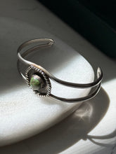 Load image into Gallery viewer, Vintage Turquoise Sterling Silver Cuff Bracelet
