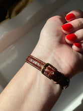Load image into Gallery viewer, Timex Indiglo Brown Leather Goldtone Watch
