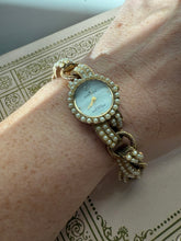 Load image into Gallery viewer, Vintage Pearl Goldtone Anne Klein Watch
