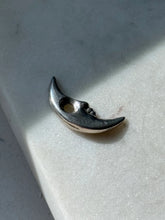 Load image into Gallery viewer, Vintage Crescent Moon Sterling Silver Pendant
