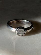 Load image into Gallery viewer, Carved Moon Man Sterling Silver Ring Size 8.25
