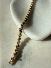 Load image into Gallery viewer, San Marco Gold Vermeil Bracelet 7”
