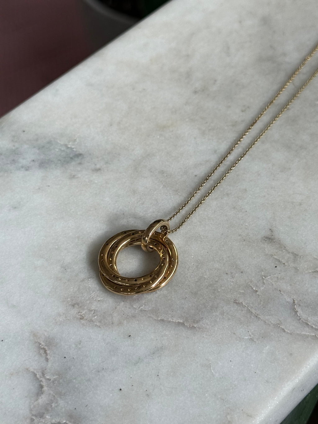 Gold Vermeil Necklace 18”