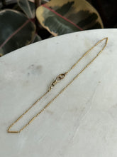 Load image into Gallery viewer, Antique 14k watch chain w/ Dog Clip 14”
