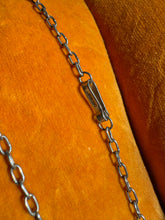 Load image into Gallery viewer, Turquoise Sterling Silver Butterfly Necklace 24”
