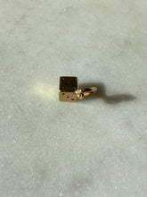 Load image into Gallery viewer, Vintage 14k Gold Dice Charm
