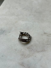 Load image into Gallery viewer, Sterling Silver Chain Link Ring Size 6.75
