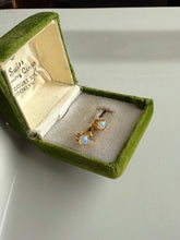 Load image into Gallery viewer, Opal 14k Gold Post Back Earrings
