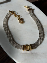 Load image into Gallery viewer, Vintage OLCI Two-Tone Necklace
