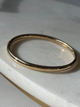 Load image into Gallery viewer, Italian Gold Vermeil Bangle Bracelet

