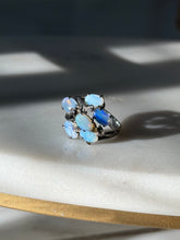 Load image into Gallery viewer, Vintage Opal Sterling Silver Ring Size 5.5
