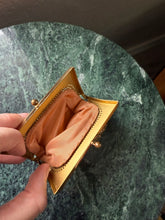 Load image into Gallery viewer, Vintage Golden Mesh Purse
