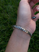 Load image into Gallery viewer, Danecraft Heart Sterling Silver Bangle Bracelet
