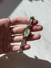 Load image into Gallery viewer, Vintage Nolan Miller Two-Tone Wrist Watch
