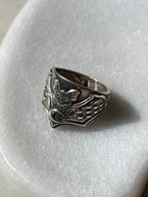 Load image into Gallery viewer, Bat Sterling Silver Ring Size 9.25
