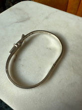 Load image into Gallery viewer, Vintage Buckle Solid Sterling Cuff Bracelet
