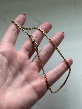 Load image into Gallery viewer, Krementz Midcentury 1/20 12k Gold Fill Watch Chain Choker Necklace 13.5”

