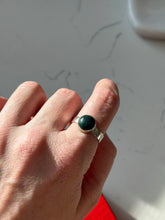Load image into Gallery viewer, Vintage Bloodstone Sterling Silver Ring Size 10
