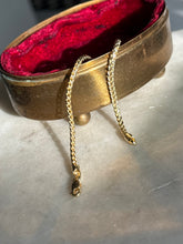 Load image into Gallery viewer, Franco Link Gold Vermeil Bracelet 8”
