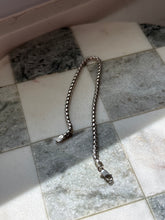 Load image into Gallery viewer, Deadstock Sterling Silver Rounded Box Chain Bracelet 8.5”

