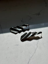 Load image into Gallery viewer, Modernist Vintage Sterling Silver Earrings
