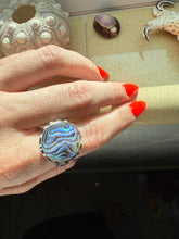 Load image into Gallery viewer, Chunky Sterling Silver Ring Size 10.5
