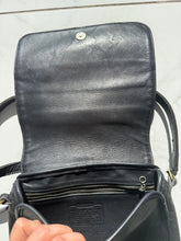Load image into Gallery viewer, Vintage Coach Black Leather Crossbody Purse

