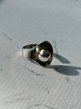 Load image into Gallery viewer, Vintage Solid Sterling Silver Ring Size 6.75
