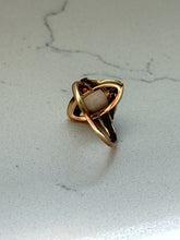 Load image into Gallery viewer, Antique 10k Gold Opal Ring Size 6.75

