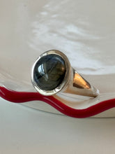 Load image into Gallery viewer, Labradorite Sterling Silver Ring Size 10.25
