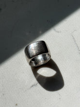 Load image into Gallery viewer, Chunky Solid Sterling Silver Cigar Band Ring Size 7.25
