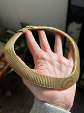 Load image into Gallery viewer, Vintage Mimi Di N Gold Plated Costume Necklace 18.5”

