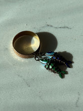 Load image into Gallery viewer, Vintage Enamel Fish 10k Gold Ring Size 8.25
