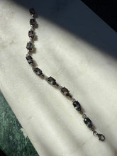 Load image into Gallery viewer, Mystic Blue Topaz Sterling Silver Bracelet 7”
