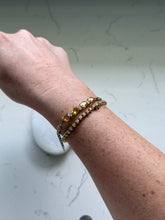Load image into Gallery viewer, Citrine Gold Vermeil Bracelet 7.5”
