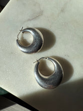 Load image into Gallery viewer, Italian Sterling Silver Hoops
