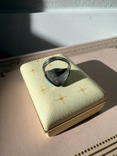 Load image into Gallery viewer, Vintage Turquoise &amp; Mother of Pearl Sterling Silver Ring Size 8
