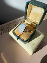 Load image into Gallery viewer, Moonstone Sterling Silver Ring Size 8.75
