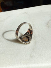 Load image into Gallery viewer, Tigers Eye Sterling Silver Ring Size Size 9.5
