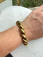 Load image into Gallery viewer, Italian Gold Vermeil San Marco Bracelet 8”
